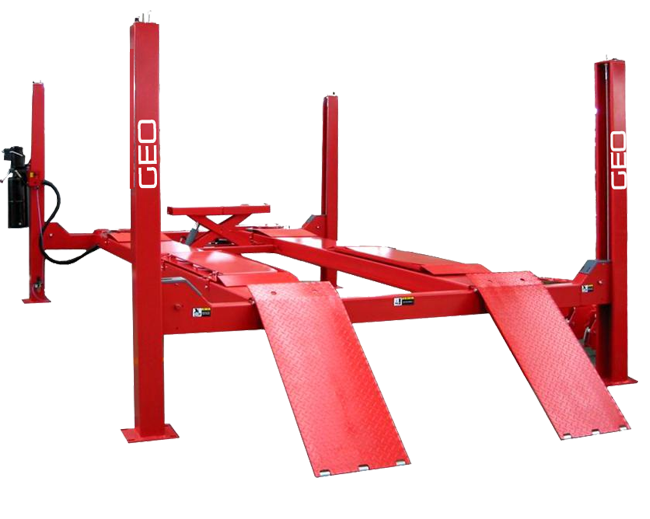 4 Tonne 4.3 Metre 4 Post Wheel Alignment Car Lift