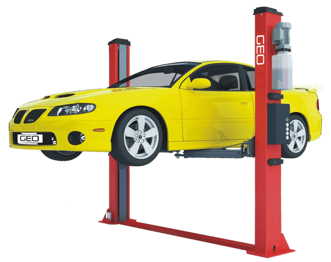 4 Tonne Electronic Release 2 Post Car Lift