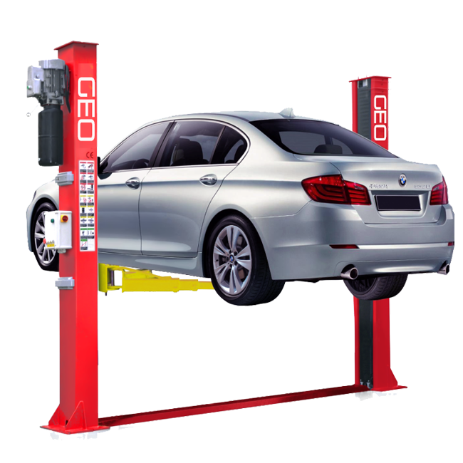 4 Tonne Manual Release 2 Post Car Lift